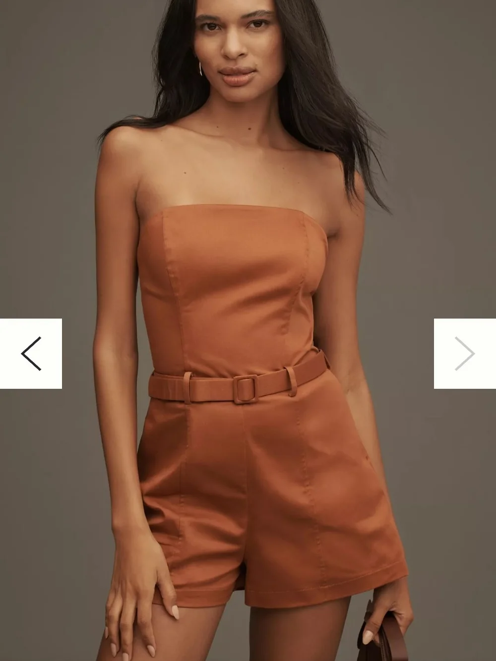 Anthropologie Maeve Strapless Bustier Romper
